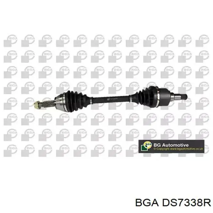 Półoś napędowa przednia prawa BGA DS7338R cena, od 110,84 USD
