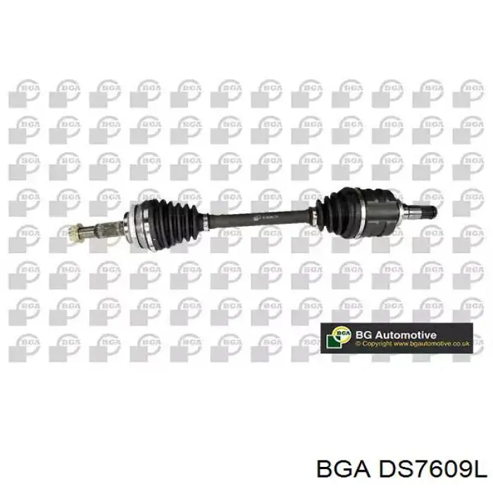 DS7609L BGA Półoś napędowa przednia lewa