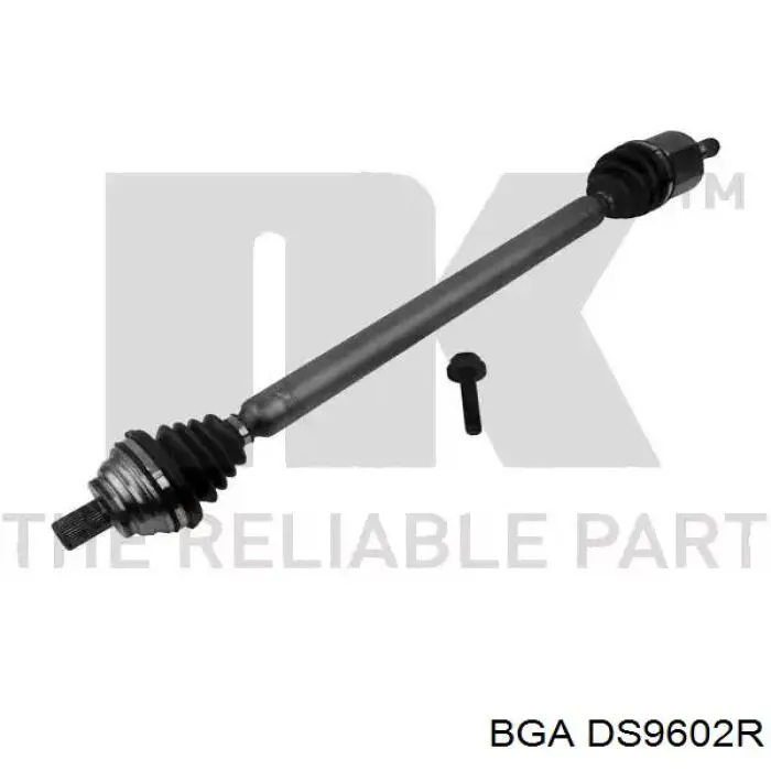 Półoś napędowa przednia prawa VAG 1K0407272KB cena, od 117,15 USD