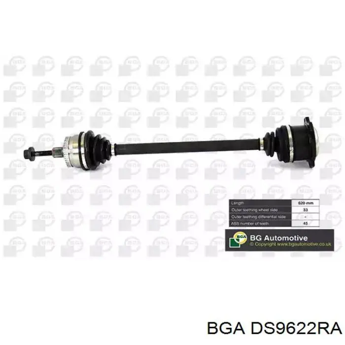 Półoś napędowa przednia prawa Asam 75345 cena, od 94,35 USD