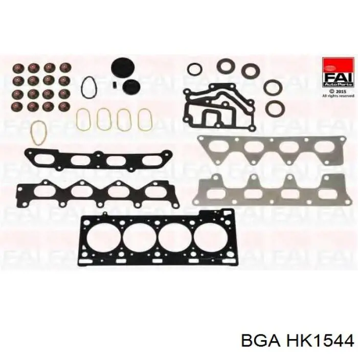 HK1544 BGA Zestaw uszczelek silnika górny
