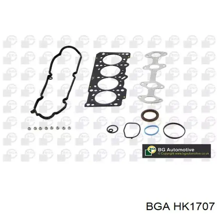 HK1707 BGA Zestaw uszczelek silnika górny