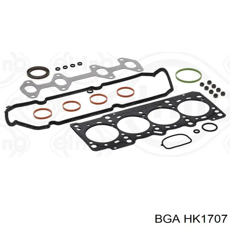 Zestaw uszczelek silnika górny BGA HK1707 cena, od 58,77 USD