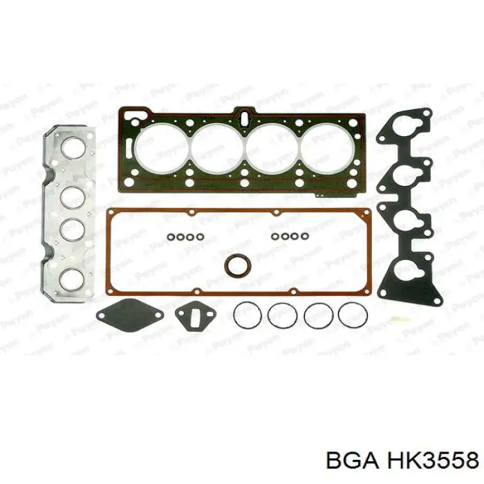 Do koszyka 7701468710 Renault (RVI) Zestaw uszczelek silnika górny