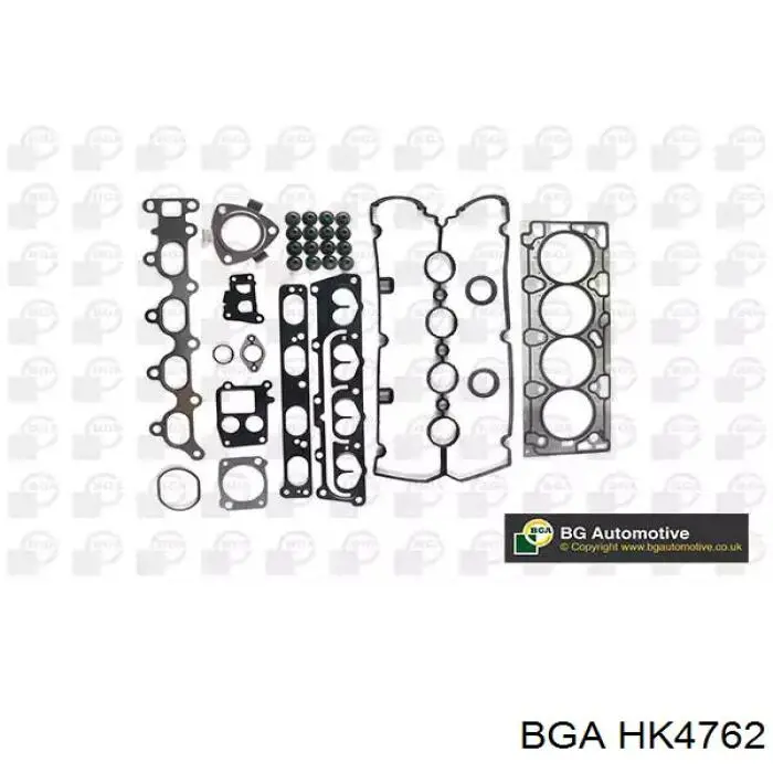 HK4762 BGA uszczelniacz zaworu dolotowego/wylotowego