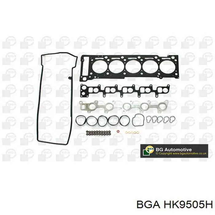 HK9505H BGA Zestaw uszczelek silnika górny