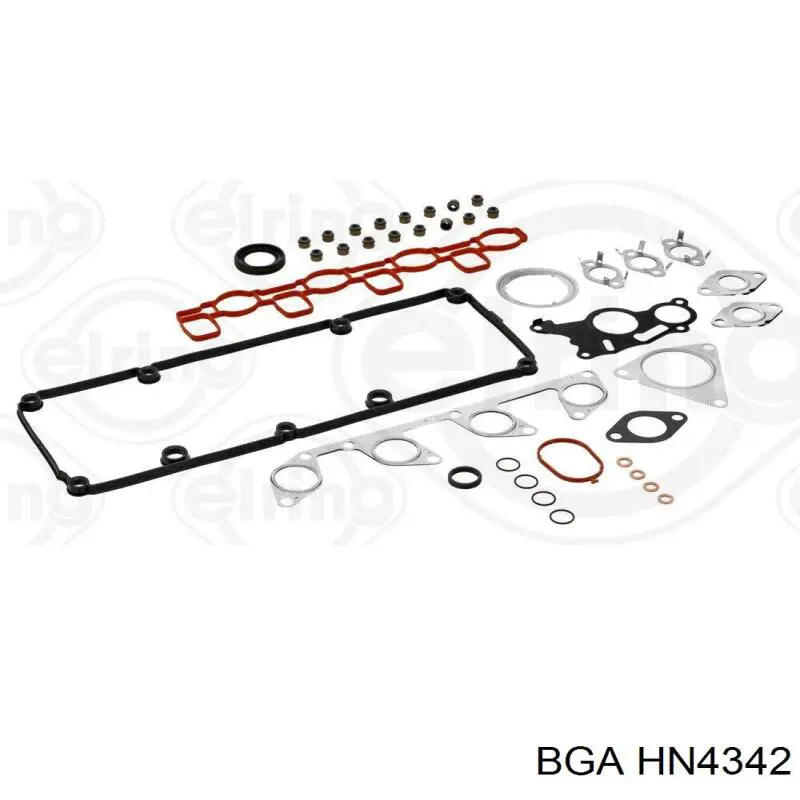 HN4342 BGA zestaw uszczelek silnika górny