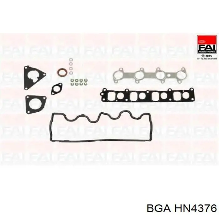 HN4376 BGA zestaw uszczelek silnika górny