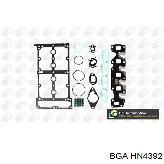 1606601 Opel zestaw uszczelek silnika górny