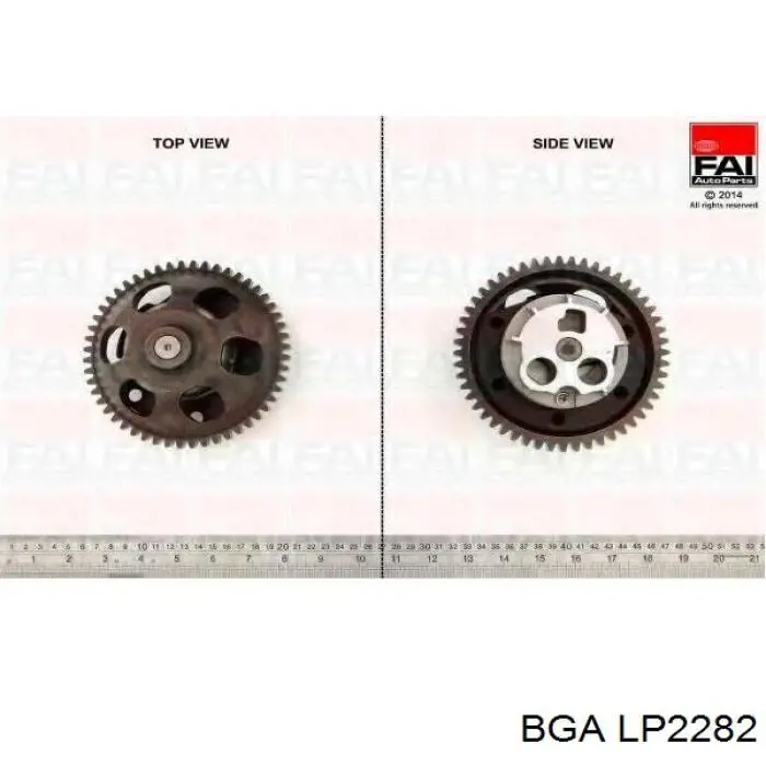 Do koszyka LP2282 BGA Pompa oleju
