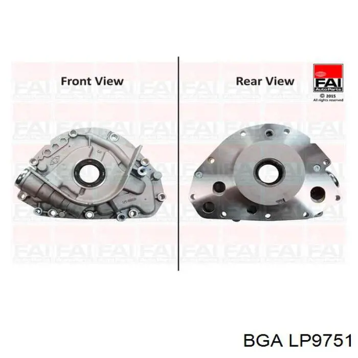 LP9751 BGA Pompa oleju
