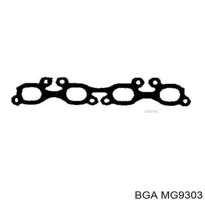 Uszczelka kolektora wydechowego BGA MG9303 cena, od 8,52 USD