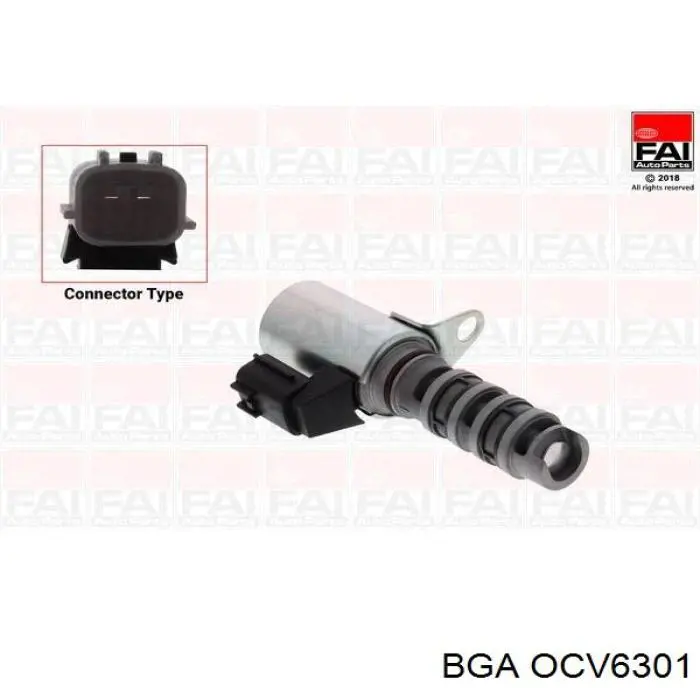 Zawór elektromagnetyczny położenia (faz) wałka rozrządu lewy BGA OCV6301 cena, od 46,45 USD