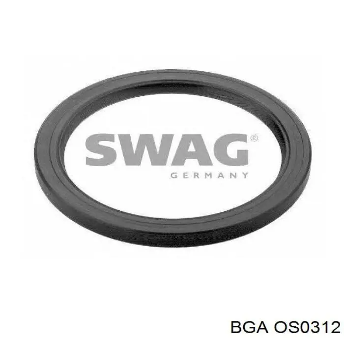 Uszczelniacz wału korbowego silnika tylny BGA OS0312 cena, od 8,31 USD