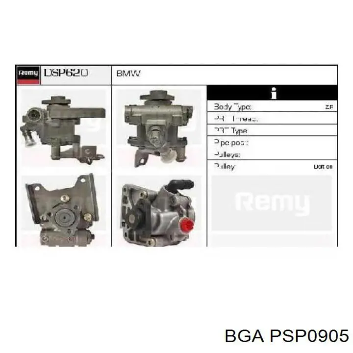 Pompa wspomagania hydraulicznego kierownicy BGA PSP0905 cena, od 128,99 USD