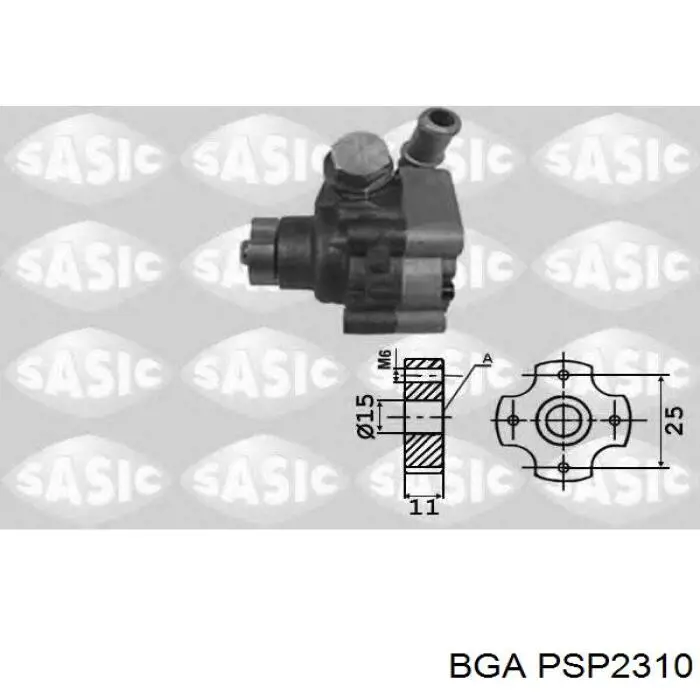 Do koszyka PSP2310 BGA Pompa wspomagania hydraulicznego kierownicy