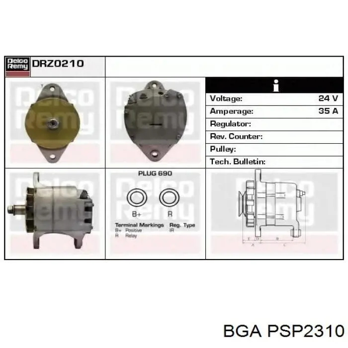 Pompa wspomagania hydraulicznego kierownicy BGA PSP2310 cena, od 182,40 USD