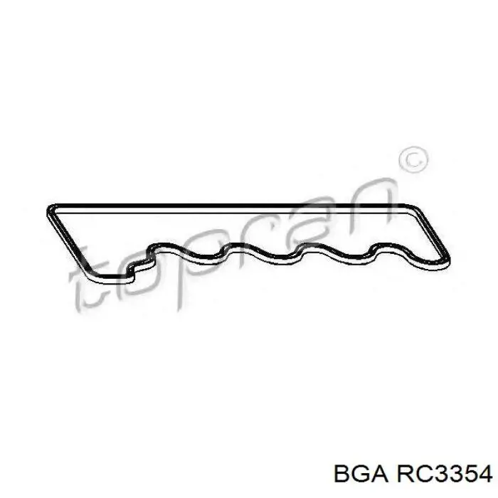 Uszczelka pokrywy zaworowej silnika BGA RC3354 cena, od 5,55 USD