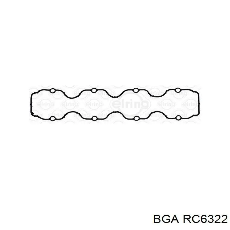 Uszczelka pokrywy zaworowej silnika BGA RC6322 cena, od 5,17 USD