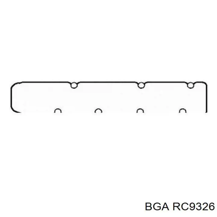 Uszczelka pokrywy zaworowej silnika BGA RC9326 cena, od 7,76 USD