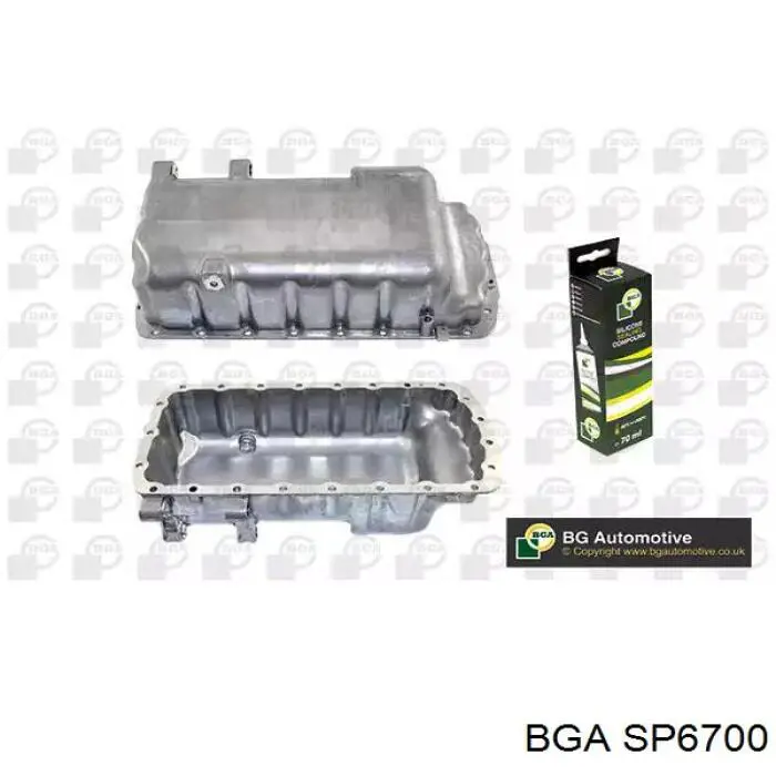 Miska olejowa silnika BGA SP6700 cena, od 70,42 USD