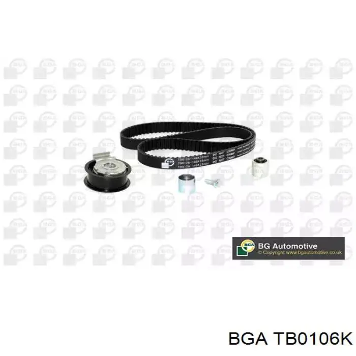 Pasek rozrządu, zestaw BGA TB0106K cena, od 128,20 USD