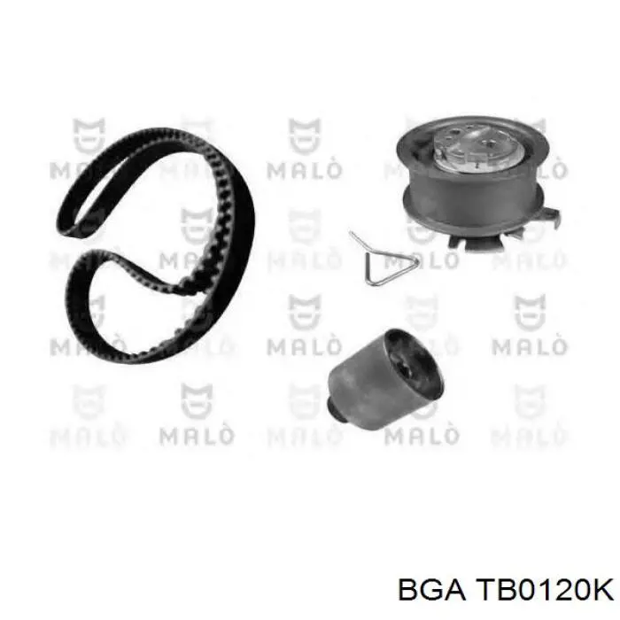 TB0120K BGA Pasek rozrządu, zestaw