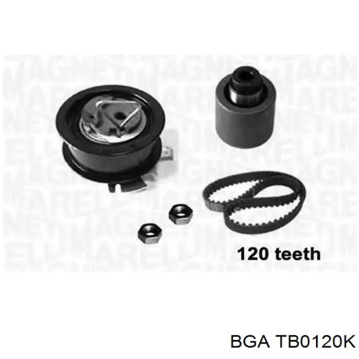 Pasek rozrządu, zestaw BGA TB0120K cena, od 114,38 USD