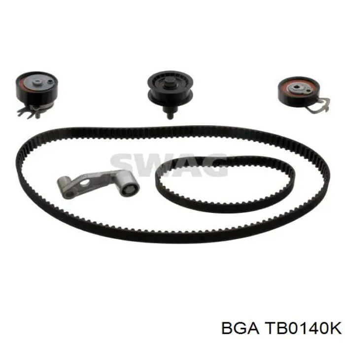 Do koszyka TB0140K BGA Pasek rozrządu, zestaw