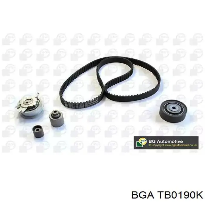 Pasek rozrządu, zestaw BGA TB0190K cena, od 203,93 USD