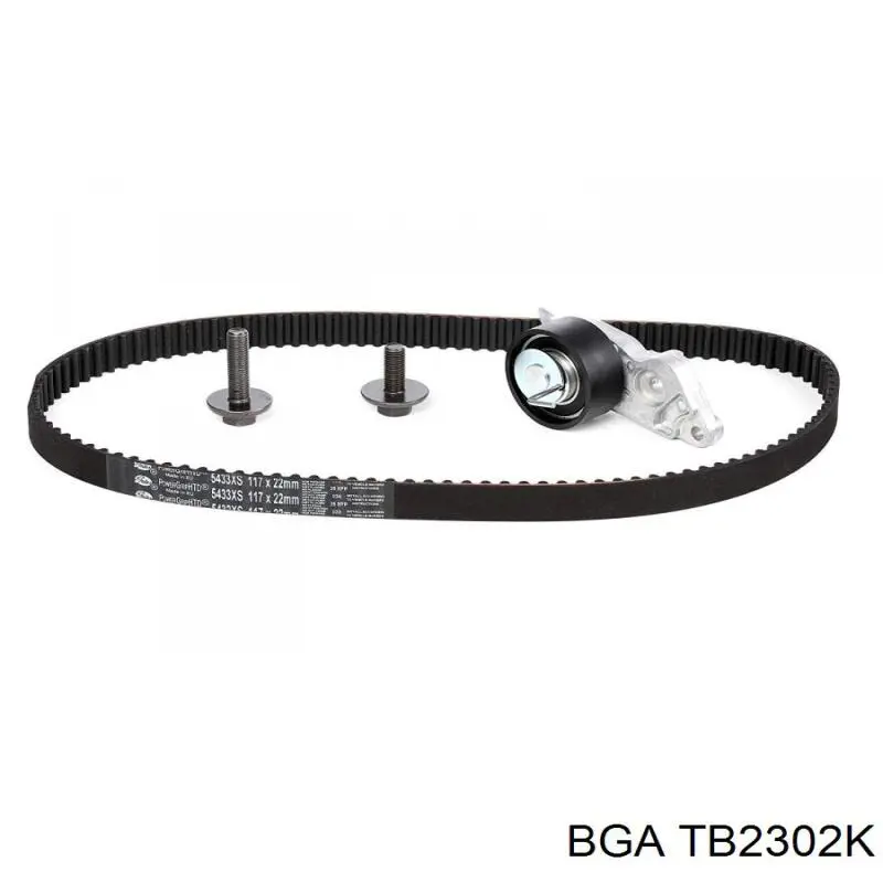 Pasek rozrządu, zestaw TB2302K BGA