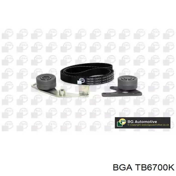 TB6700K BGA pasek rozrządu, zestaw