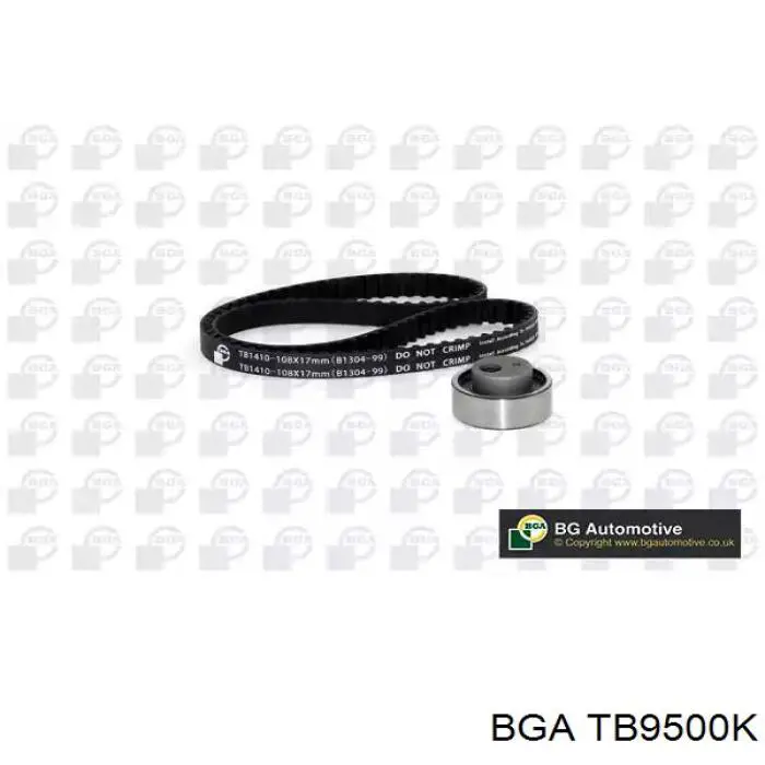 Pasek rozrządu, zestaw BGA TB9500K cena, od 83,63 USD
