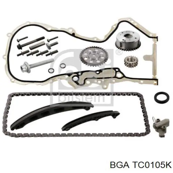 Łańcuch rozrządu, zestaw BGA TC0105K cena, od 115,53 USD