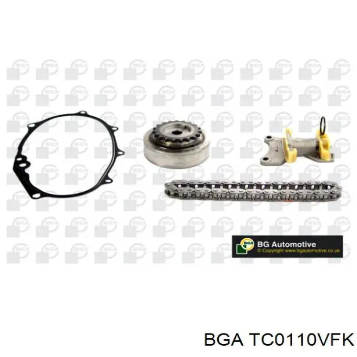 TC0110VFK BGA Łańcuch rozrządu, zestaw