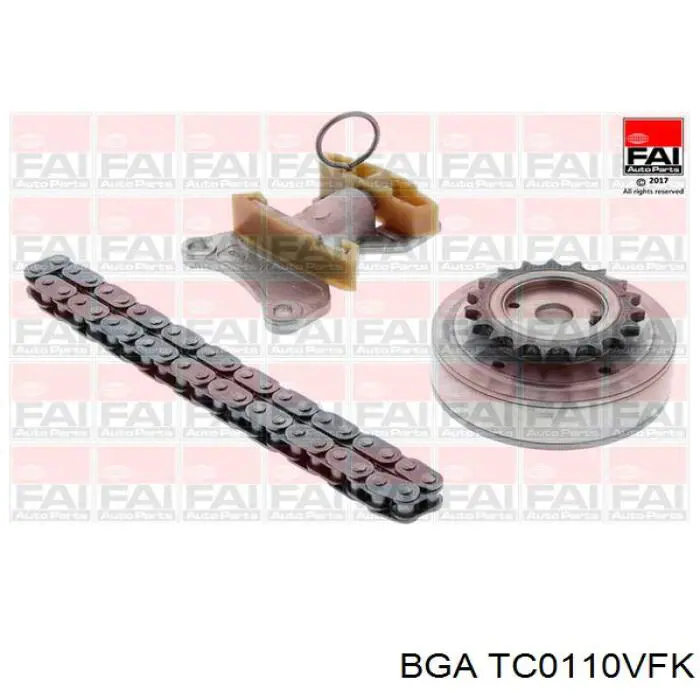 Łańcuch rozrządu, zestaw BGA TC0110VFK cena, od 132,77 USD