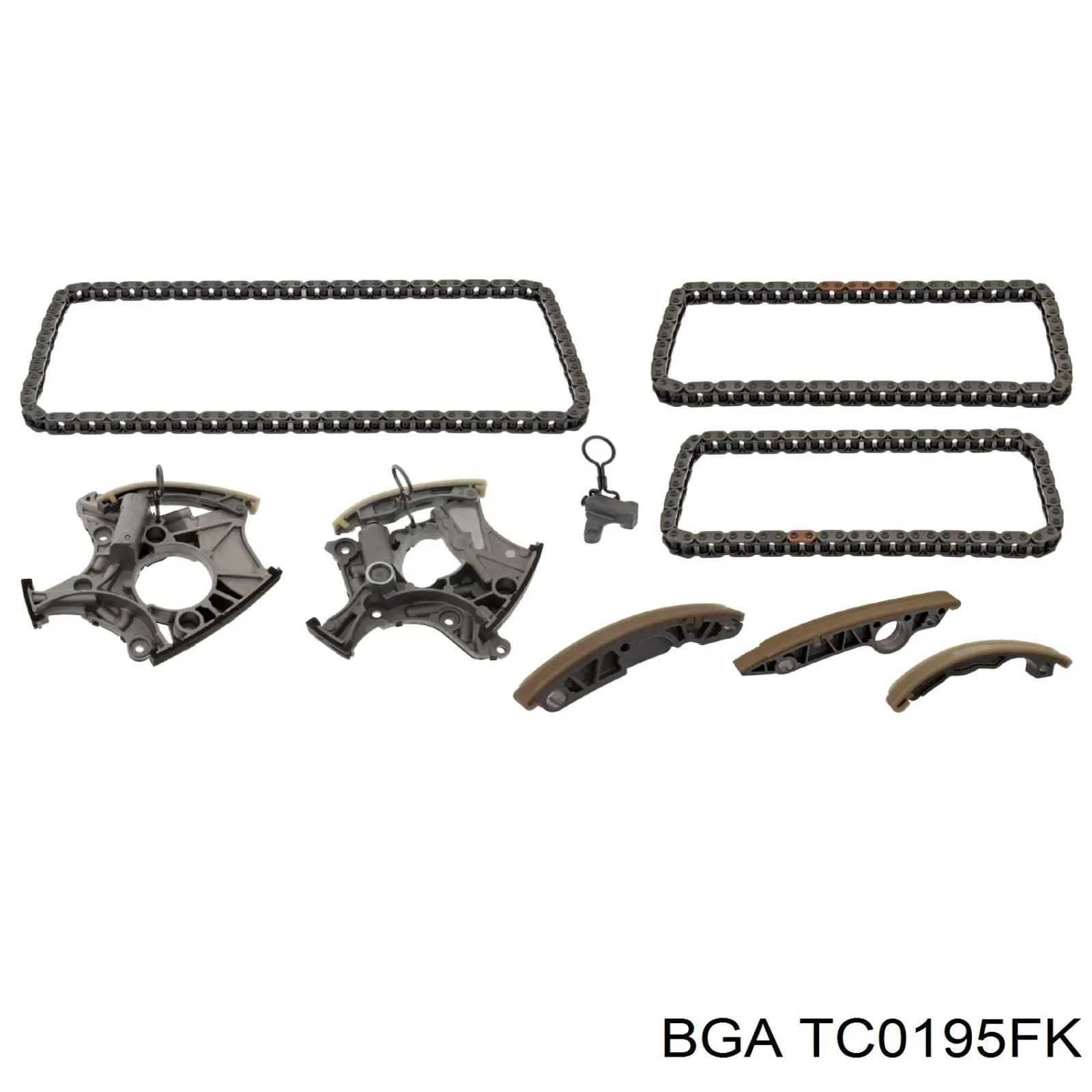 Do koszyka TC0195FK BGA Łańcuch rozrządu, zestaw