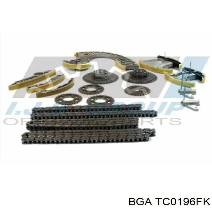 Łańcuch rozrządu, zestaw BGA TC0196FK cena, od 758,95 USD