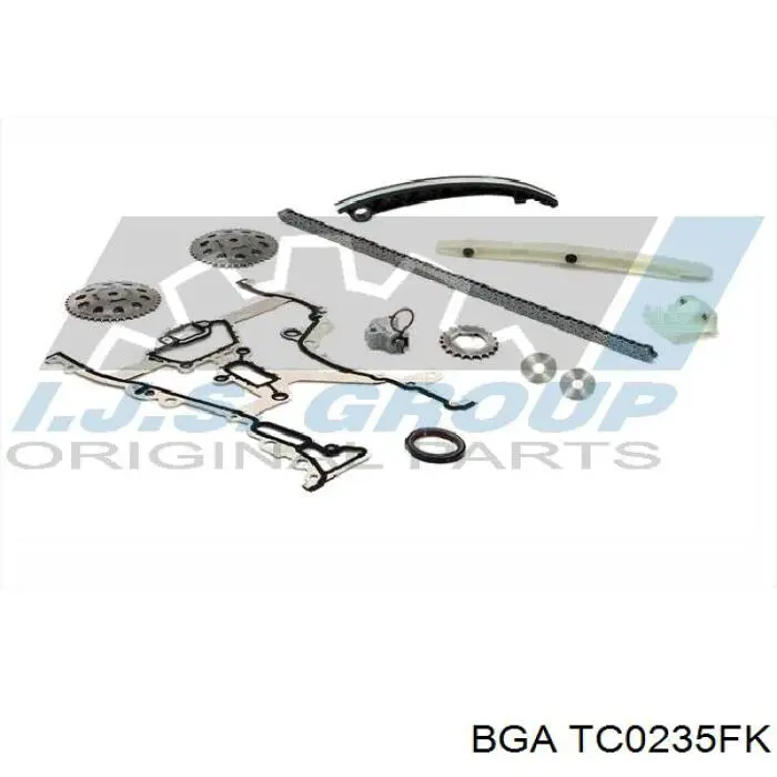 Łańcuch rozrządu, zestaw TC0235FK BGA