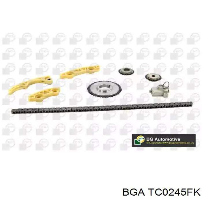 Łańcuch rozrządu wału wyrównoważającego BGA TC0245FK cena, od 129,32 USD
