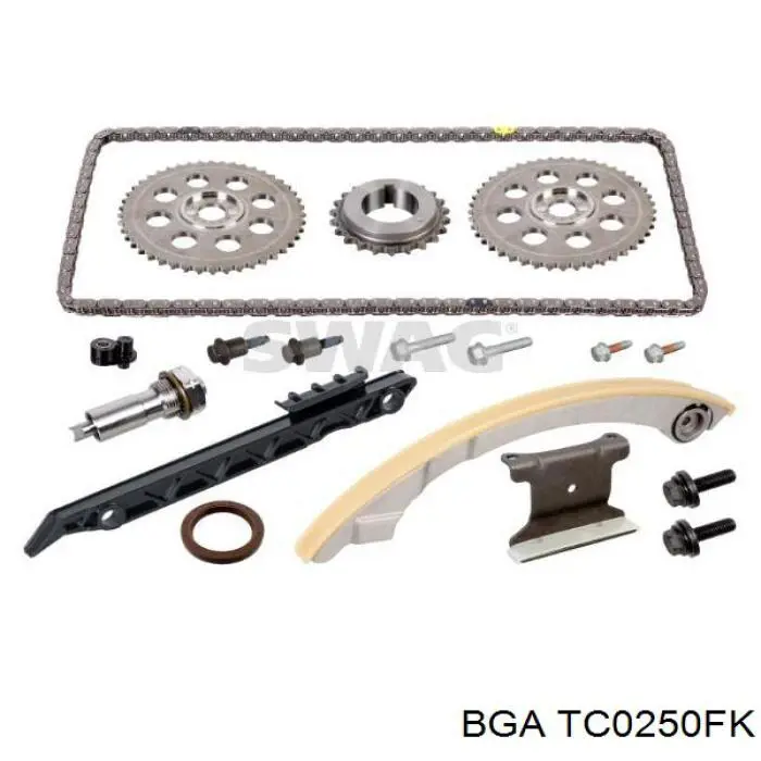 Łańcuch rozrządu, zestaw BGA TC0250FK cena, od 182,97 USD