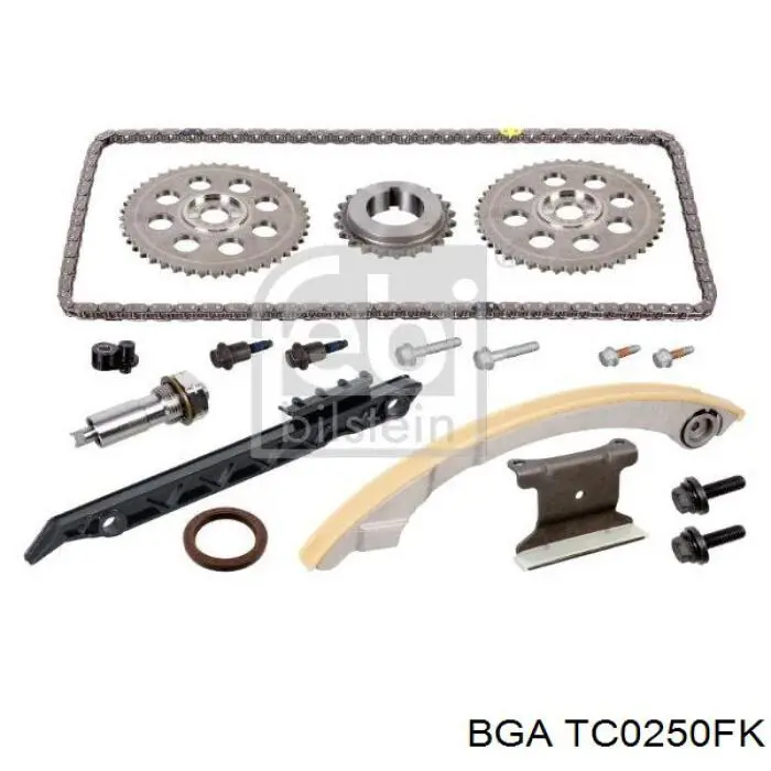 Do koszyka TC0250FK BGA Łańcuch rozrządu, zestaw