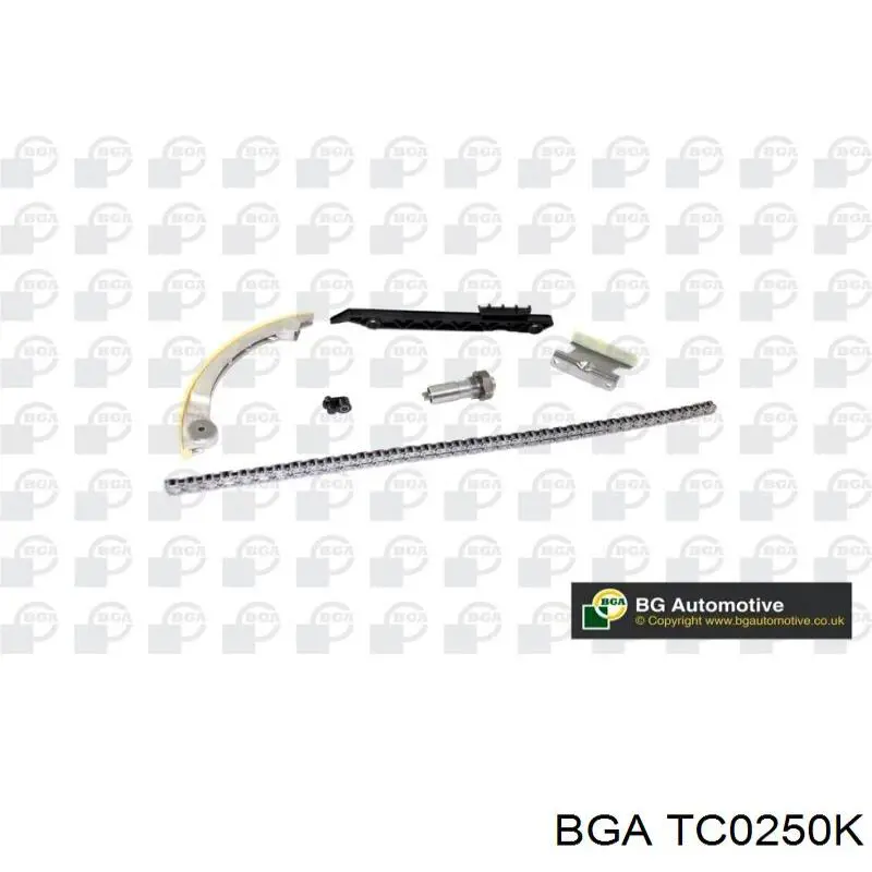 Łańcuch rozrządu, zestaw BGA TC0250K cena, od 167,93 USD