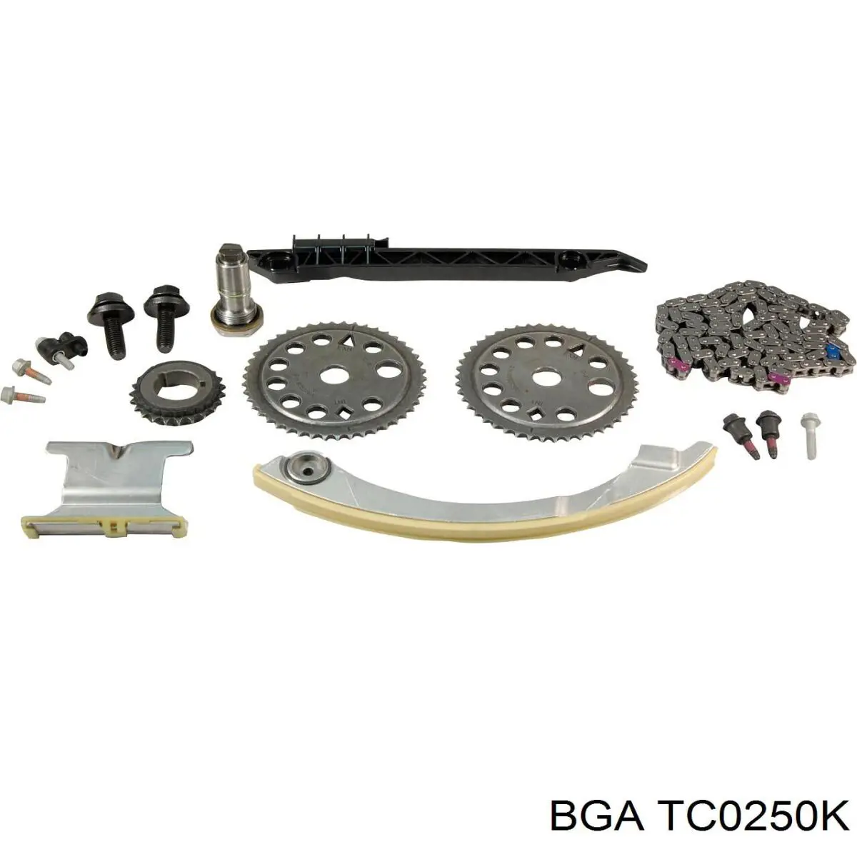 Łańcuch rozrządu, zestaw BGA TC0250K cena, od 156,26 USD