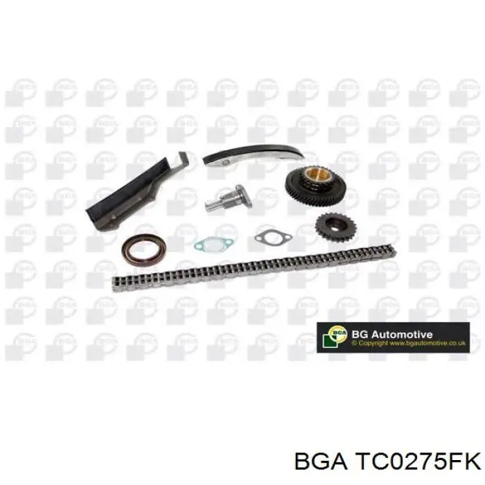 Łańcuch rozrządu, zestaw BGA TC0275FK cena, od 208,89 USD
