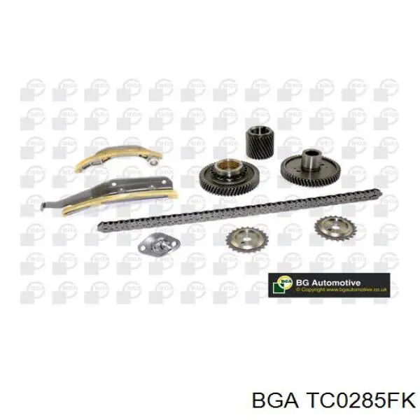 Łańcuch rozrządu, zestaw BGA TC0285FK cena, od 283,20 USD