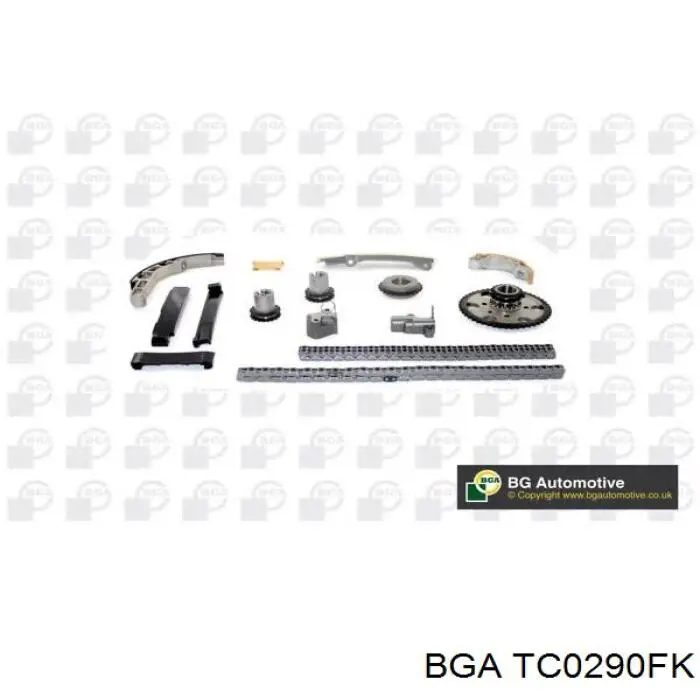 Łańcuch rozrządu, zestaw BGA TC0290FK cena, od 368,32 USD