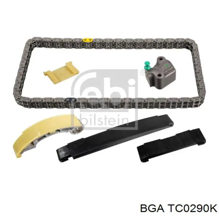 Łańcuch rozrządu, zestaw BGA TC0290K cena, od 499,57 USD