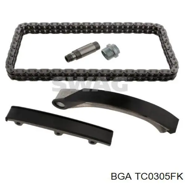 Do koszyka TC0305FK BGA Łańcuch rozrządu, zestaw