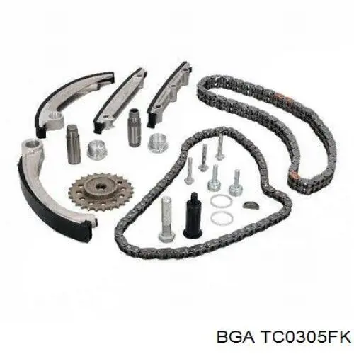Do koszyka TC0305FK BGA Łańcuch rozrządu, zestaw